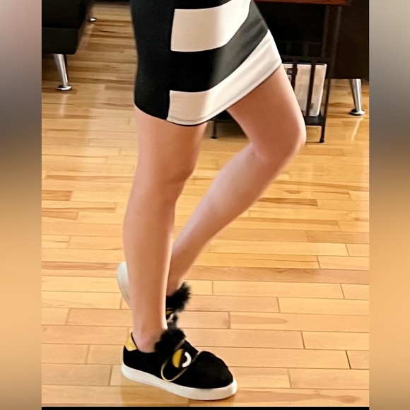 Slip-on embellished sneakers - Picture 3 of 14